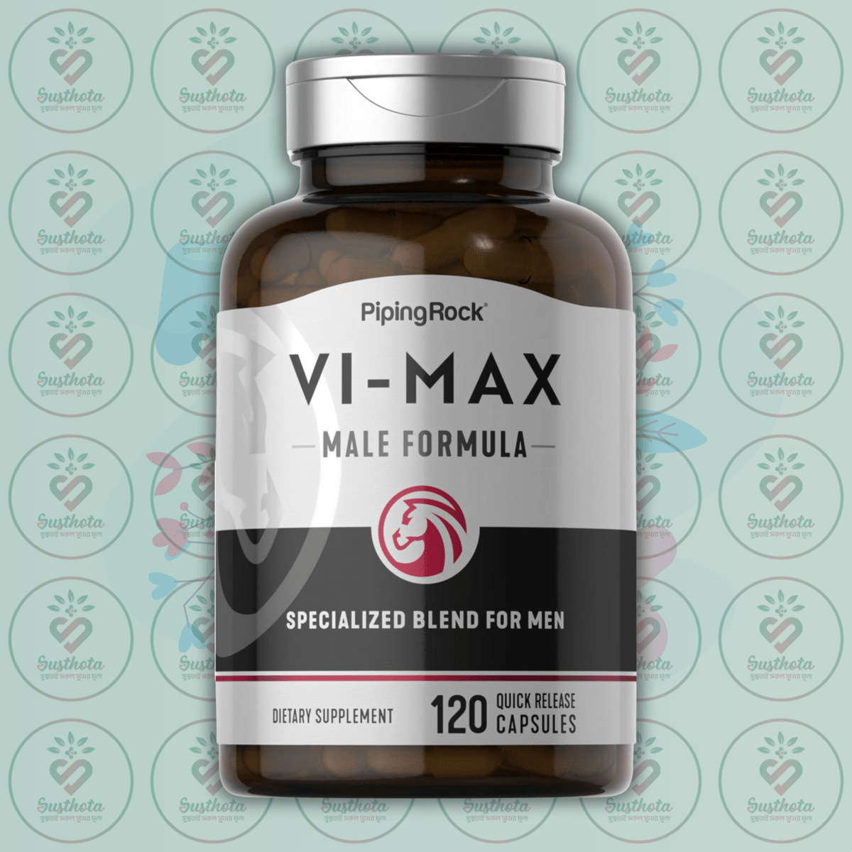 Piping Rock Vi-Max Male Formula - 120 Quick Release Capsules In Bangladesh Image 01 Piping Rock Vi-Max Male Formula - 120 Quick Release Capsules In Bangladesh Image 01