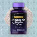 Carlyle Extra Strength Melatonin Complex - 40 mg - 150 Fast Dissolve Tablets in Bangladesh Image 01