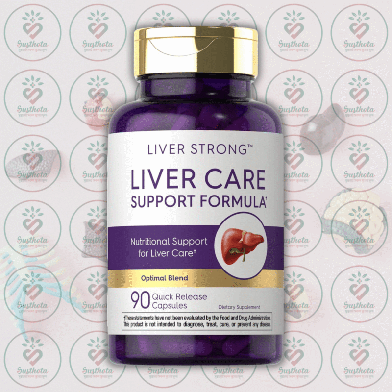 Carlyle Liver Strong™ - Liver Care Support Formula - 90 Quick Release Capsules In Bangladesh Image 01