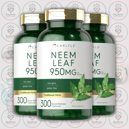 Carlyle Neem Leaf - 950 mg - 300 Quick Release Capsules in Bangladesh Image 02