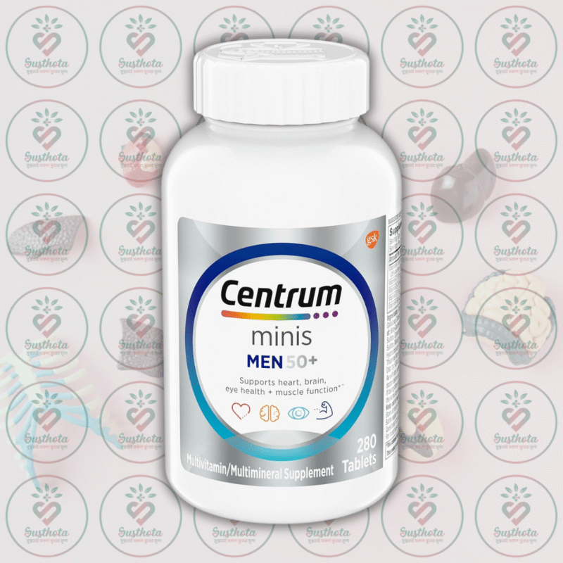 Centrum Minis Silver Multivitamin For Men 50 Plus - 280 Tablets In Bangladesh Image 01