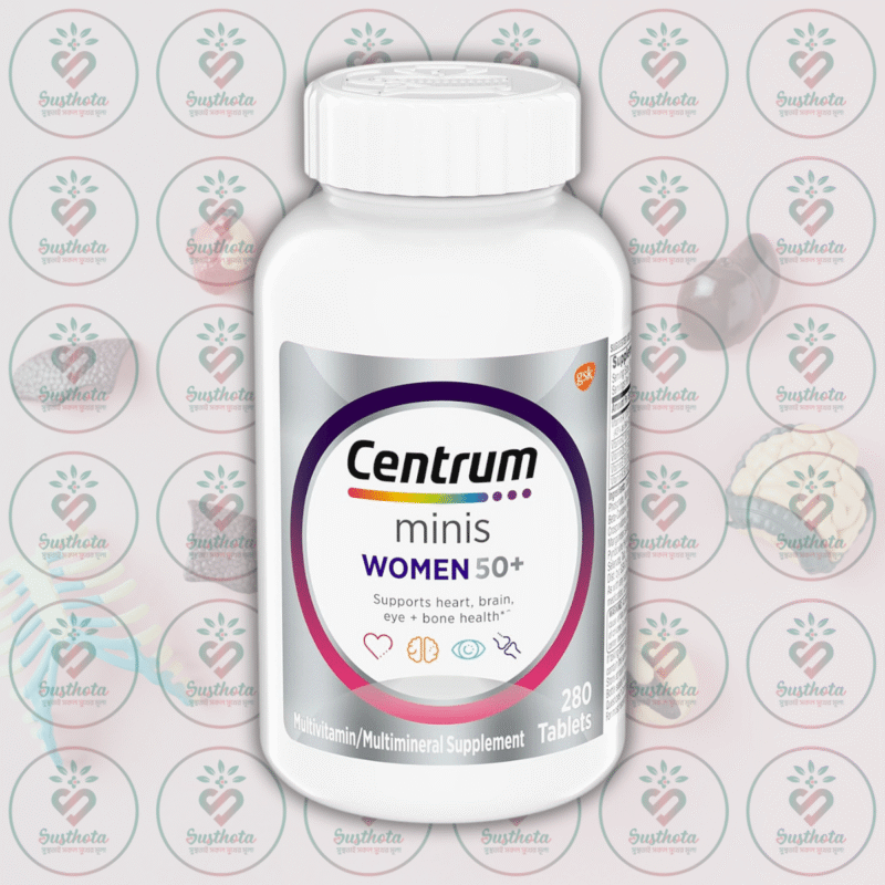 Centrum Minis Silver Women'S Multivitamin For Women 50 Plus - 280 Tablets In Bangladesh Image 01