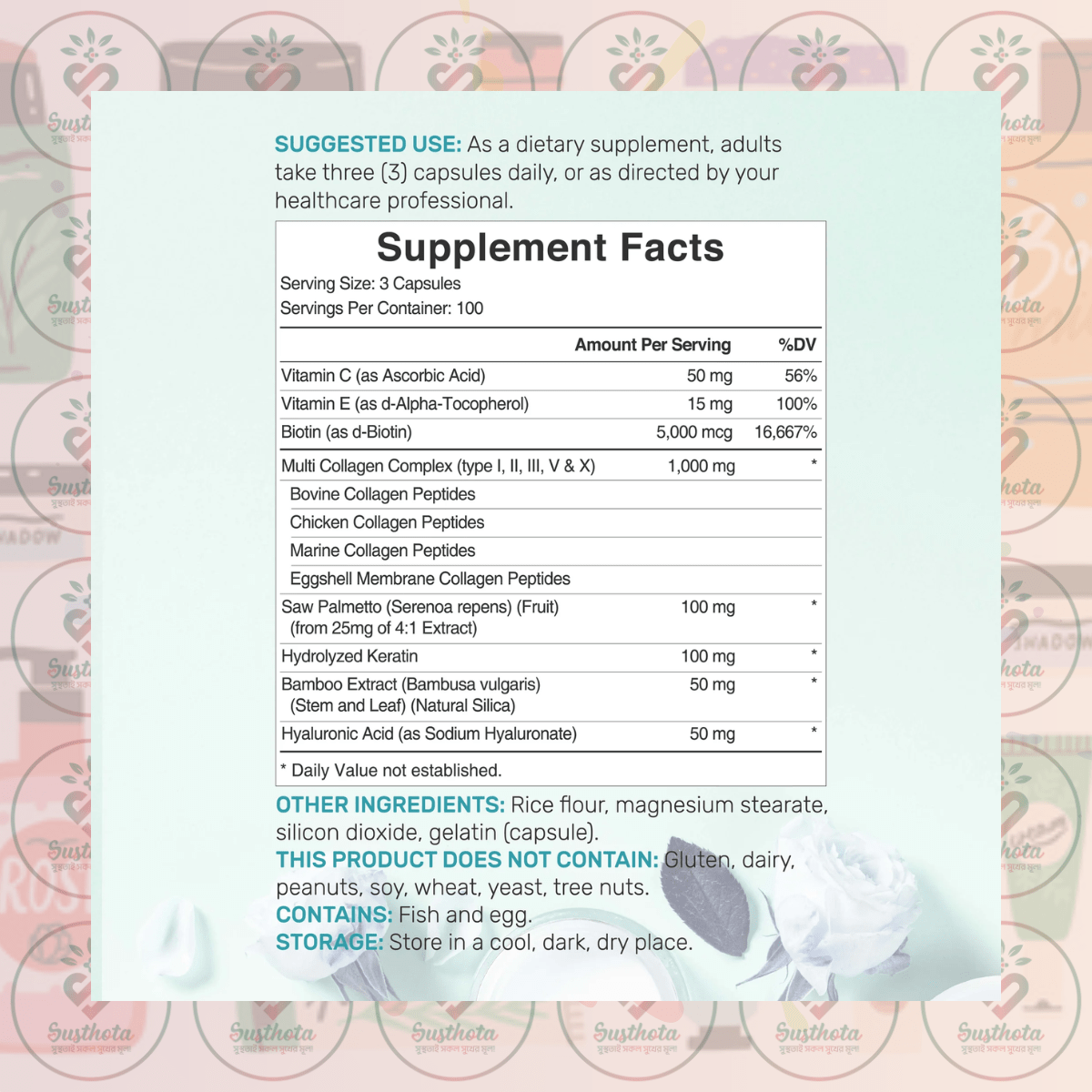 Deal Supplement Multi-Collagen Pills For Women - 300 Capsules In Bangladesh Important Facts Deal Supplement Multi-Collagen Pills For Women - 300 Capsules In Bangladesh Important Facts