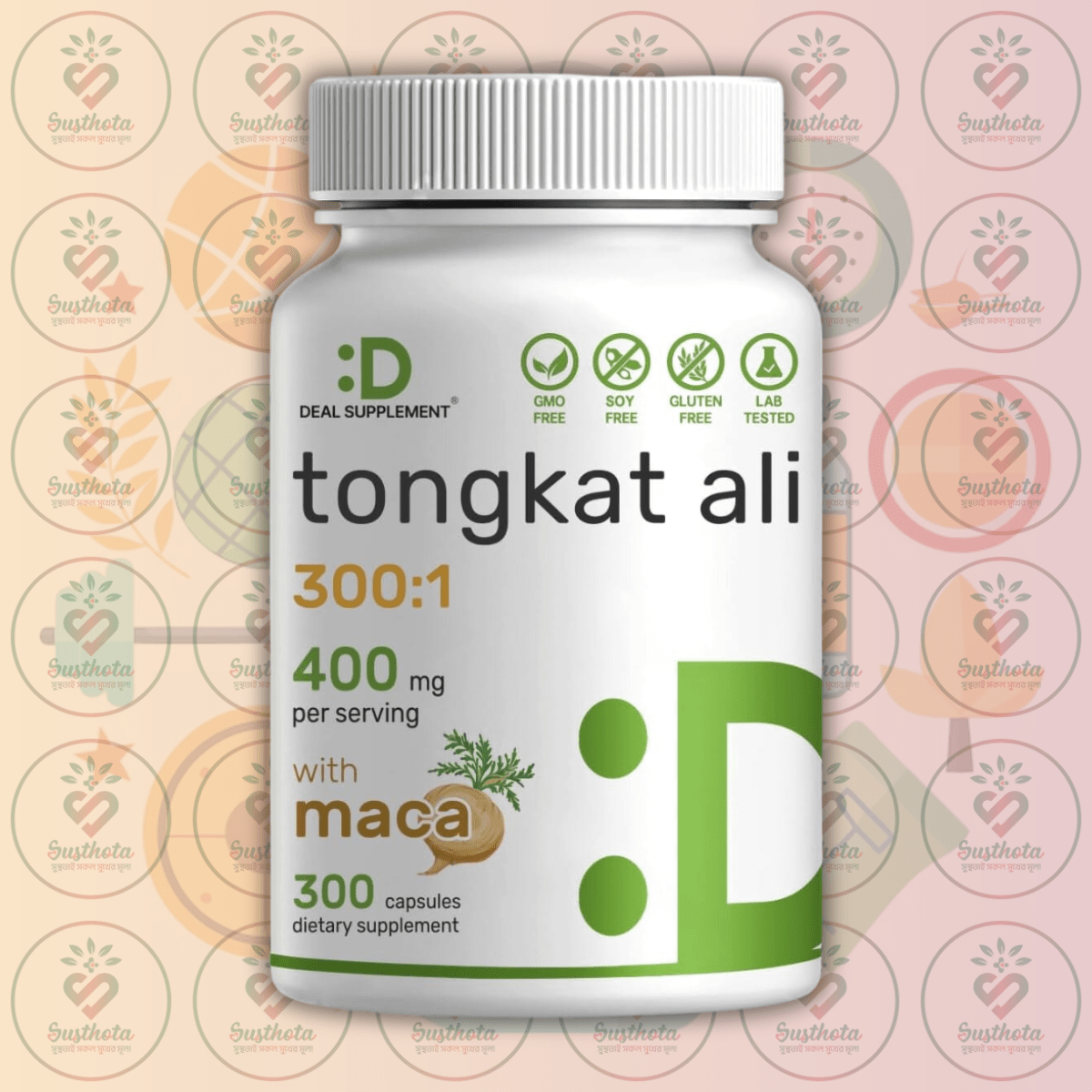 Deal Supplement Tongkat Ali Extract - 400Mg - 300 Capsules In Bangladesh Image 01 Deal Supplement Tongkat Ali Extract - 400Mg - 300 Capsules In Bangladesh Image 01