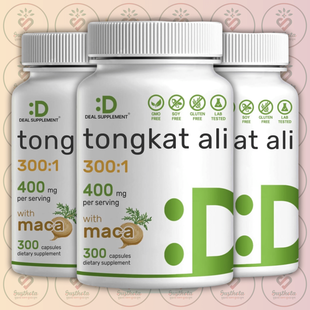Deal Supplement Tongkat Ali Extract - 400Mg - 300 Capsules In Bangladesh Image 02 Deal Supplement Tongkat Ali Extract - 400Mg - 300 Capsules In Bangladesh Image 02