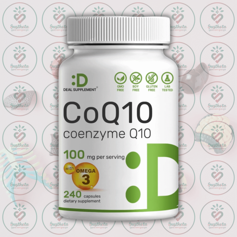 Deal Supplements Coq10 - 100Mg - 240 Capsules In Bangladesh Image 01
