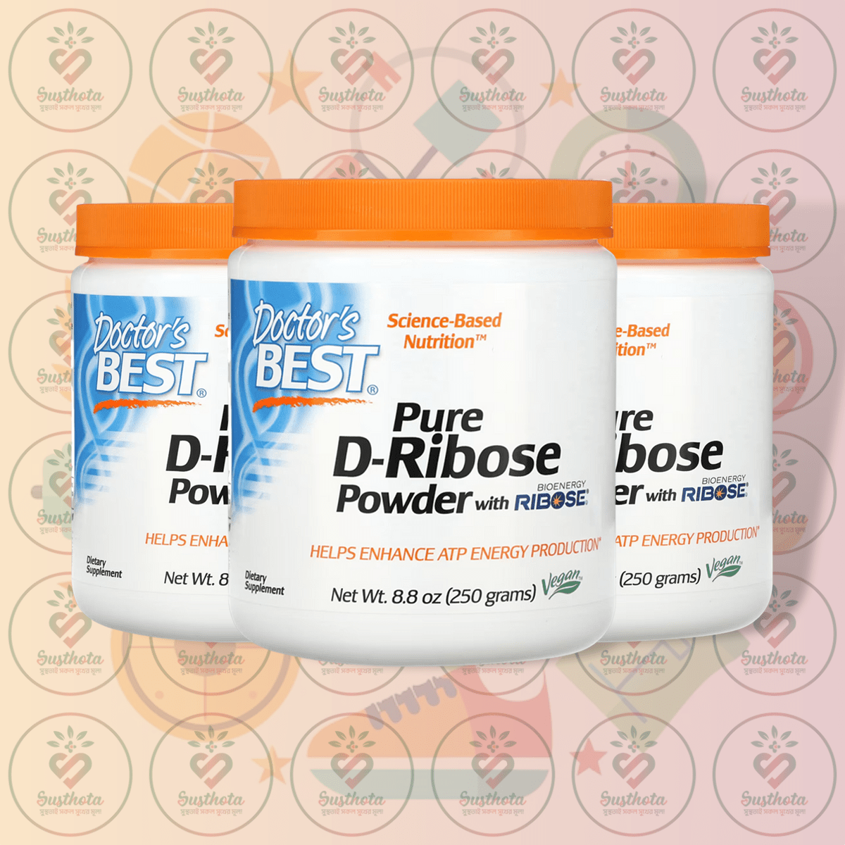 Doctor’s Best Pure D-Ribose Powder With Bioenergy Ribose – 250G In Bangladesh Image 02 Doctor’s Best Pure D-Ribose Powder With Bioenergy Ribose – 250G In Bangladesh Image 02