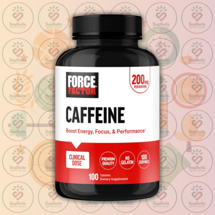 FORCE FACTOR Caffeine Pills - 200mg - 100 Tablets in Bangladesh Image 01
