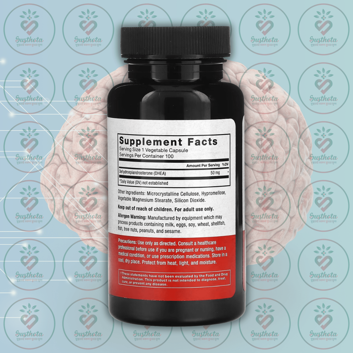 Force Factor Dhea Supplement - 50Mg - 100 Vegetable Capsules In Bangladesh Supplement Facts Force Factor Dhea Supplement - 50Mg - 100 Vegetable Capsules In Bangladesh Supplement Facts
