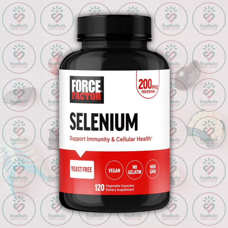 Force Factor Selenium - 200 Mcg - 120 Vegetable Capsules In Bangladesh Image 01