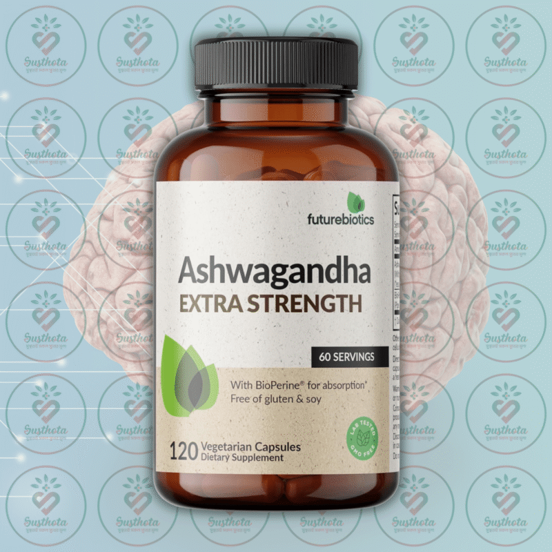 Futurebiotics Ashwagandha Extra Strength – 150Mg – 120 Vegetarian Capsules In Bangladesh Image 01