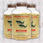 Golden Alaska Deep Sea Fish Oil – 1000 mg – 200 Softgels in Bangladesh Image 02