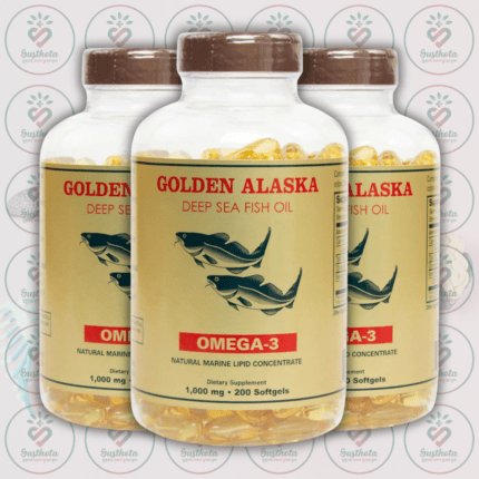 Golden Alaska Deep Sea Fish Oil – 1000 mg – 200 Softgels in Bangladesh Image 02