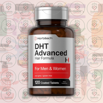 Horbäach DHT Advanced Hair Formula – 300 mg – 120 Coated Tablets in Bangladesh Image 01