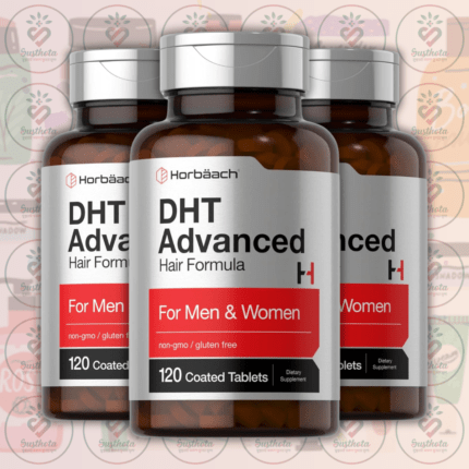 Horbäach DHT Advanced Hair Formula – 300 mg – 120 Coated Tablets in Bangladesh Image 02
