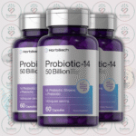 Horbäach Probiotics with Prebiotics – 50 Billion Active Organisms – 60 Capsules in Bangladesh Image 02
