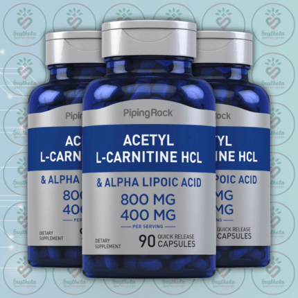 Piping Rock Acetyl L-Carnitine 800 mg & Alpha Lipoic Acid 400 mg - 90 Quick Release Capsules in Bangladesh Image 02