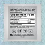 Piping Rock Acetyl L-Carnitine 800 mg & Alpha Lipoic Acid 400 mg - 90 Quick Release Capsules in Bangladesh Supplement Facts