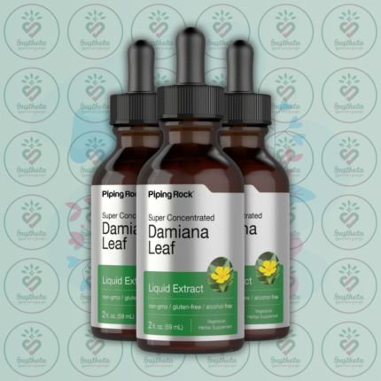 Piping Rock Damiana Leaf Liquid Extract – 59 mL Dropper Bottle in Bangladesh Image 02
