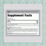Piping Rock Damiana Leaf Liquid Extract – 59 mL Dropper Bottle in Bangladesh Supplement Facts