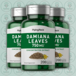 Piping Rock Damiana Leaves - 750 mg - 200 Quick Release Capsules in Bangladesh Image 02
