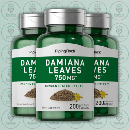 Piping Rock Damiana Leaves - 750 mg - 200 Quick Release Capsules in Bangladesh Image 02