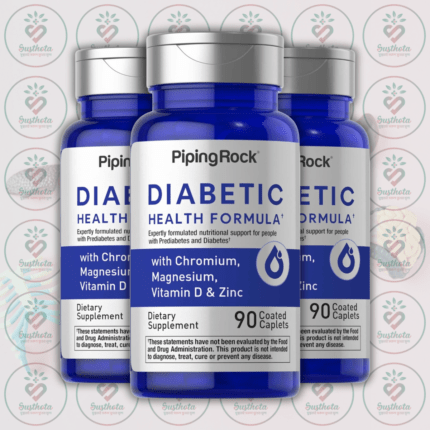 Piping Rock Diabetic Formula - 90 Coated Caplets in Bangladesh Image 02