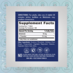 Piping Rock Enhanced Melatonin - 10 mg - 120 Tablets in Bangladesh Supplement Facts