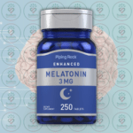 Piping Rock Enhanced Melatonin - 3 mg - 250 Tablets in Bangladesh Image 01