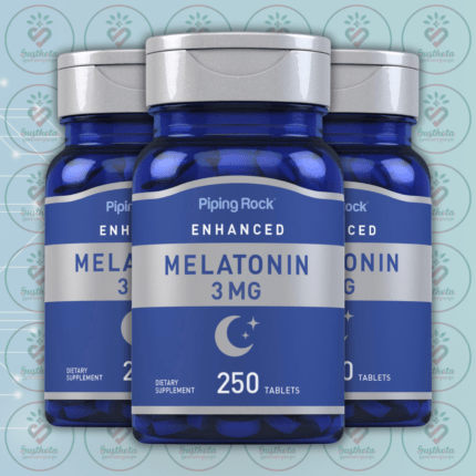 Piping Rock Enhanced Melatonin - 3 mg - 250 Tablets in Bangladesh Image 02