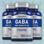 Piping Rock GABA (Gamma-Aminobutyric Acid) - 750 mg - 100 Quick Release Capsules in Bangladesh Image 02