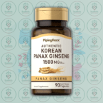 Piping Rock Korean Panax Ginseng - 1500 mg - 90 Quick Release Capsules in Bangladesh Image 01