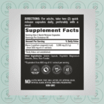 Piping Rock Maca Root – 3200mg – 120 Quick Release Capsules in Bangladesh Supplement Facts