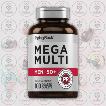 Piping Rock Mega Multi for Men 50 Plus - 100 Coated Caplets in Bangladesh Image 01
