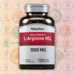 Piping Rock Mega Strength L-Arginine HCL - 1000 mg - 120 Coated Caplets in Bangladesh Image 01