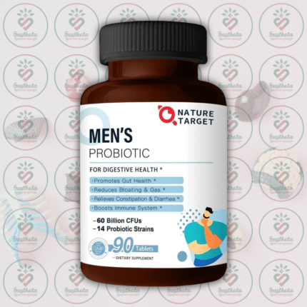 NATURE TARGET Men's Probiotic - 60 Billion CFUs - 90 Tablets in Bangladesh Image 01