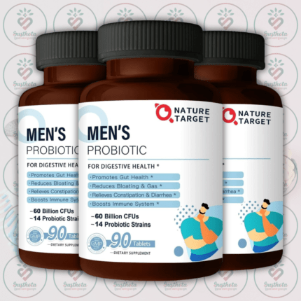 NATURE TARGET Men's Probiotic - 60 Billion CFUs - 90 Tablets in Bangladesh Image 02