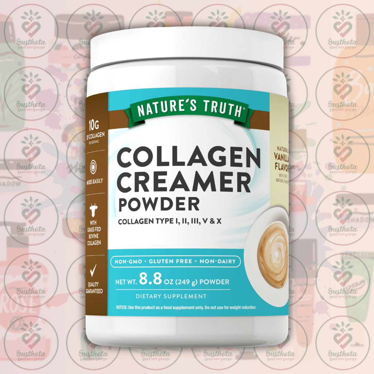 Nature's Truth Collagen Type I, Ii, Iii, V &Amp; X - 249G - Creamer Powder For Coffee In Bangladesh Image 01 Nature's Truth Collagen Type I, Ii, Iii, V &Amp; X - 249G - Creamer Powder For Coffee In Bangladesh Image 01
