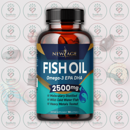 NEW AGE Omega 3 Fish Oil - 2500 mg - 90 Softgels in Bangladesh Image 01