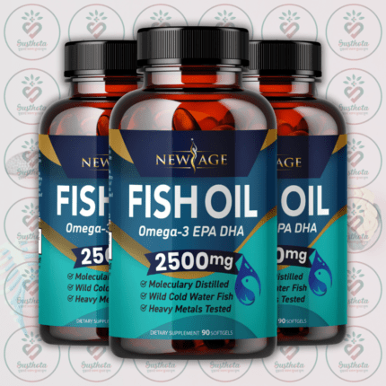 NEW AGE Omega 3 Fish Oil - 2500 mg - 90 Softgels in Bangladesh Image 02