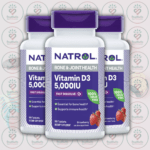 Natrol Vitamin D3 - 5,000 IU - 90 Fast Dissolve Tablets in Bangladesh Image 02