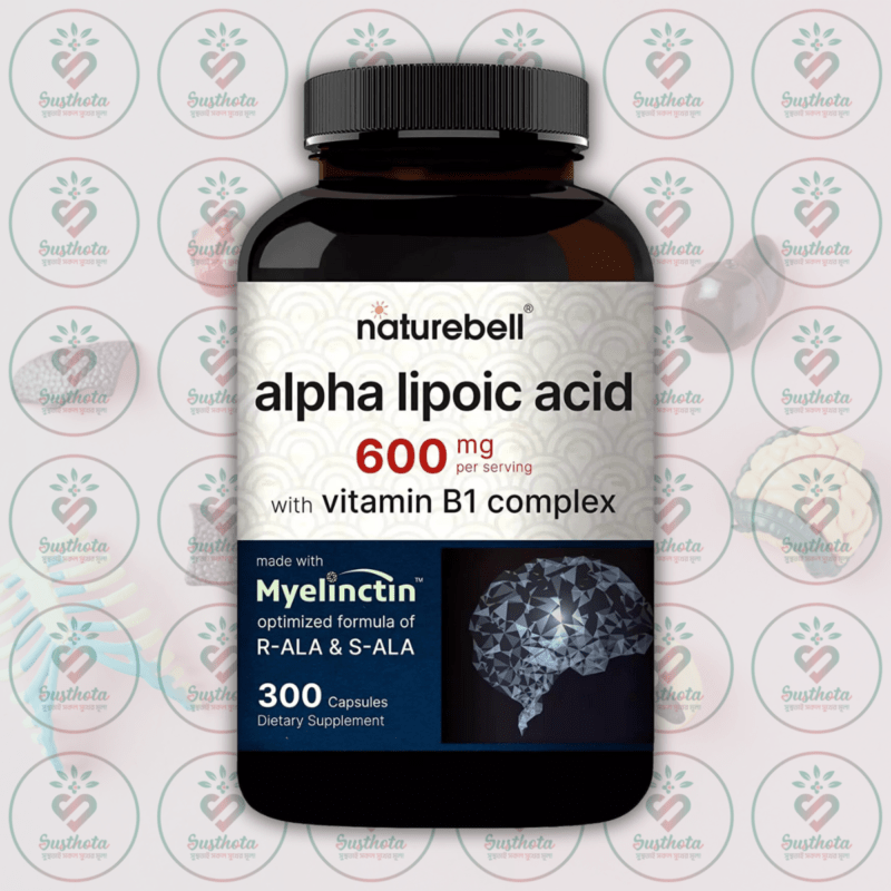 Home 136 Naturebell Alpha Lipoic Acid 600Mg - 300 Capsules In Bangladesh Image 01