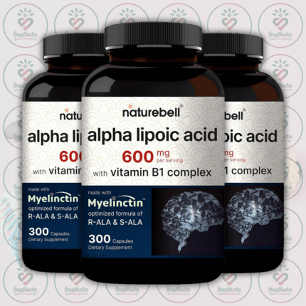 NatureBell Alpha Lipoic Acid 600mg - 300 Capsules in Bangladesh Image 02