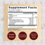 NatureBell Antarctic Krill Oil - 1,000mg - 240 Softgels in Bangladesh Supplement Facts