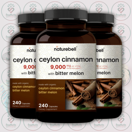 NatureBell Ceylon Cinnamon - 9000mg - 240 Capsules in Bangladesh Image 02