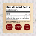 NatureBell CoQ10 (Ubiquinone) - 300mg - 240 Capsules in Bangladesh Supplement Facts