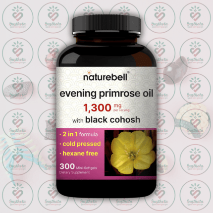 NatureBell Evening Primrose Oil - 1300mg - 300 Mini Softgels in Bangladesh Image 01