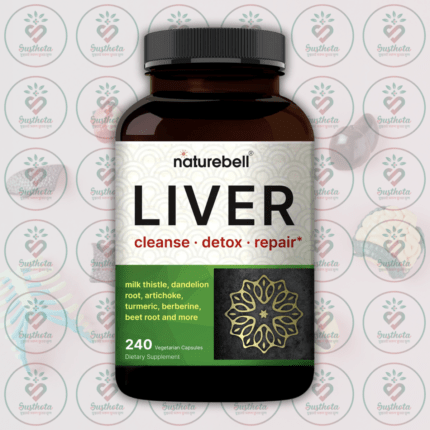 NatureBell Liver Cleanse Detox & Repair - 240 Vegetarian Capsules in Bangladesh Image 01