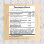NatureBell Liver Cleanse Detox & Repair - 240 Vegetarian Capsules in Bangladesh Supplement Facts