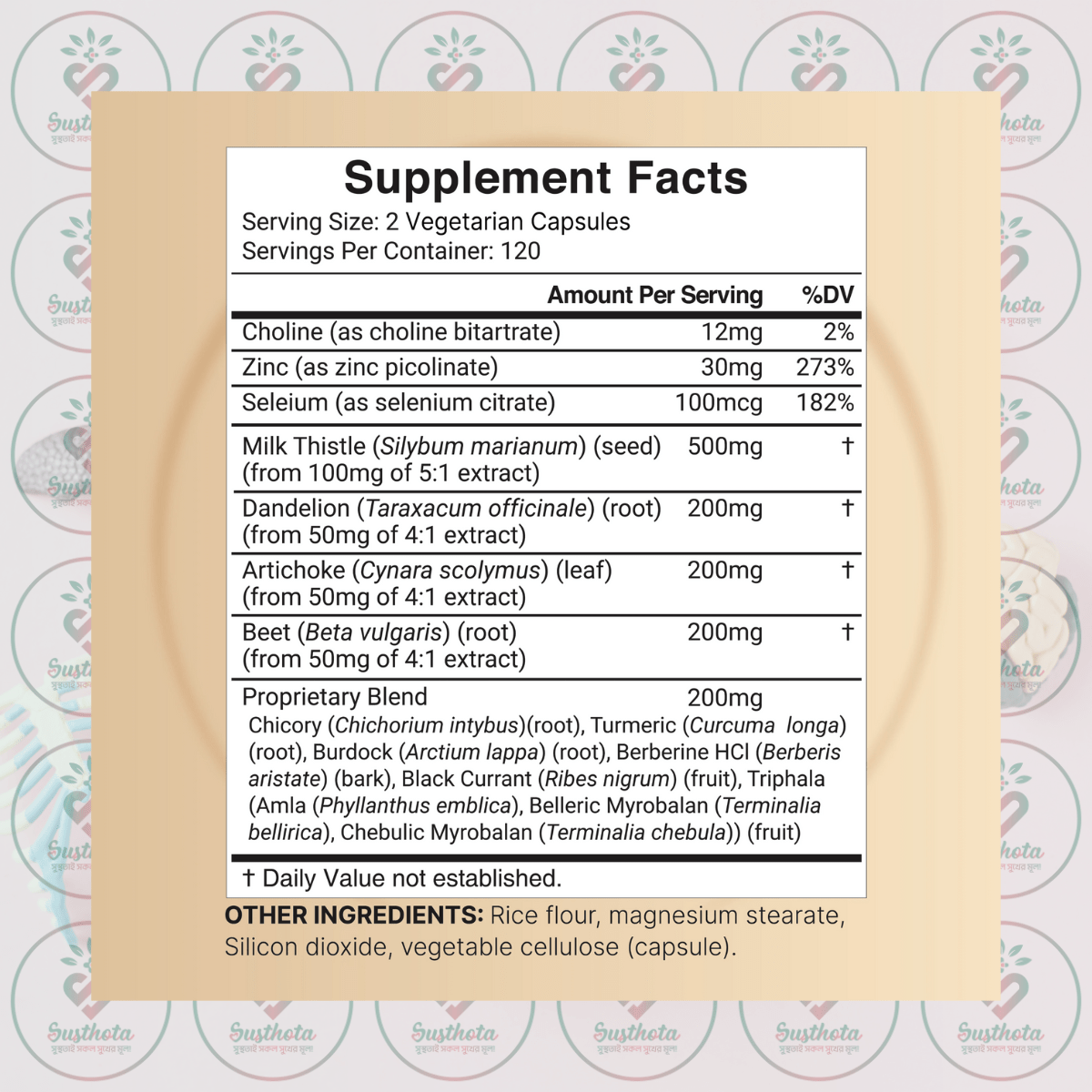 Naturebell Liver Cleanse Detox &Amp; Repair - 240 Vegetarian Capsules In Bangladesh Supplement Facts Naturebell Liver Cleanse Detox &Amp; Repair - 240 Vegetarian Capsules In Bangladesh Supplement Facts